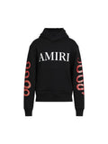 AMIRI SNAKE LOGO BLACK HOODIE
