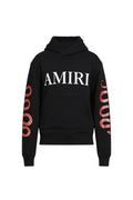 AMIRI SNAKE LOGO BLACK HOODIE