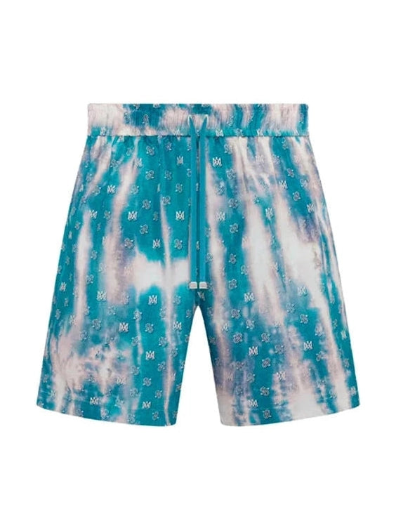 AMIRI TIE DYE PAISLEY MONOGRAM SILK SHORT AMIRI The Hype Company