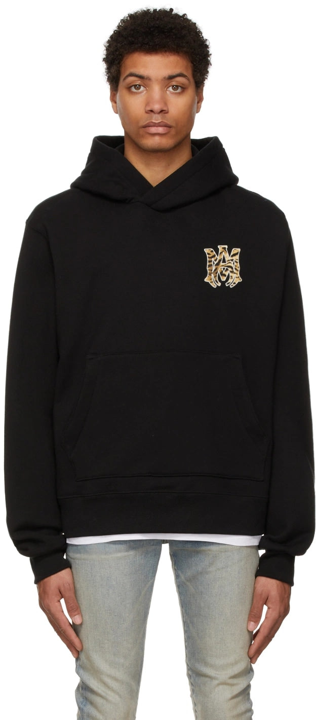 AMIRI TIGER LUNA NEW YEAR MA HOODIE BLACK