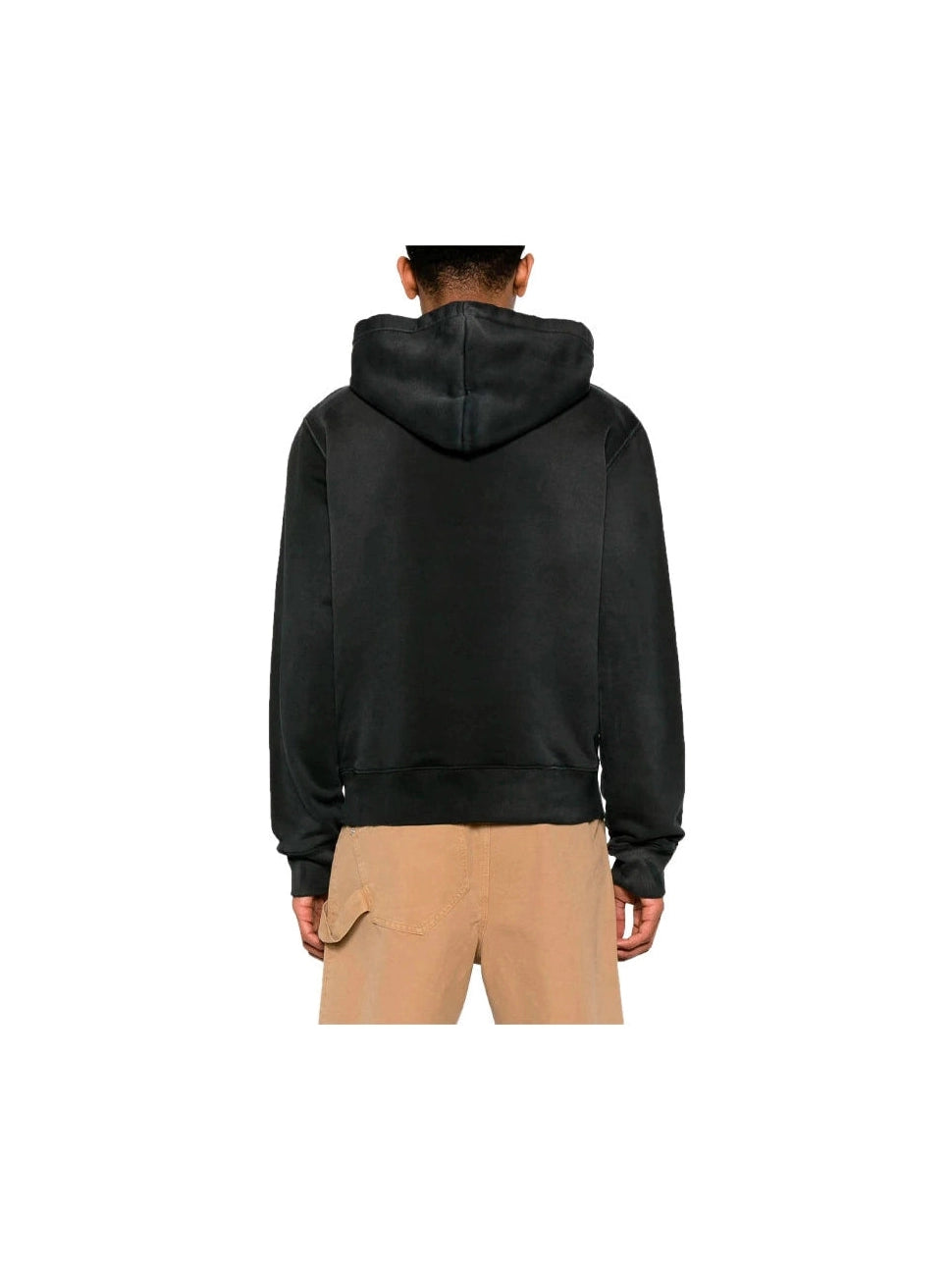 AMIRI TRACK EMBELLISHED HOODIE BLACK GREY WASHED AMIRI The Hype Company