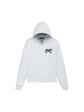 AMIRI WHITE 22 DISTRESSED HOODIE