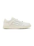 AMIRI WHITE SKELETON SNEAKERS TRIPLE WHITE AMIRI The Hype Company