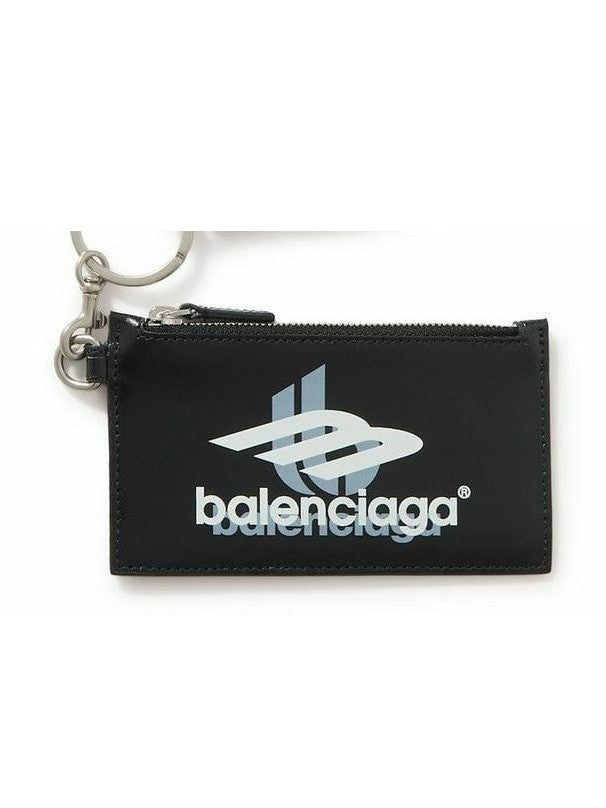 BALENCIAGA 3B CASH CARD HOLDER BLACK