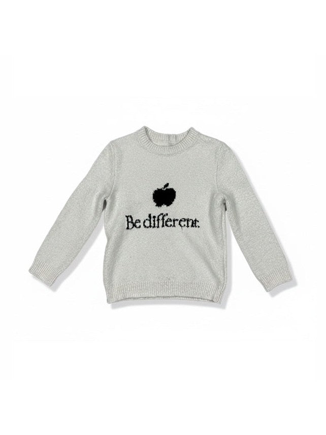 BALENCIAGA BE DIFFERENT KNIT CREWNECK BALENCIAGA The Hype Company