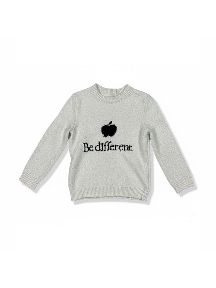 BALENCIAGA BE DIFFERENT KNIT CREWNECK BALENCIAGA The Hype Company