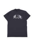 BALENCIAGA BE KIND FADED BLACK GREY T-SHIRT