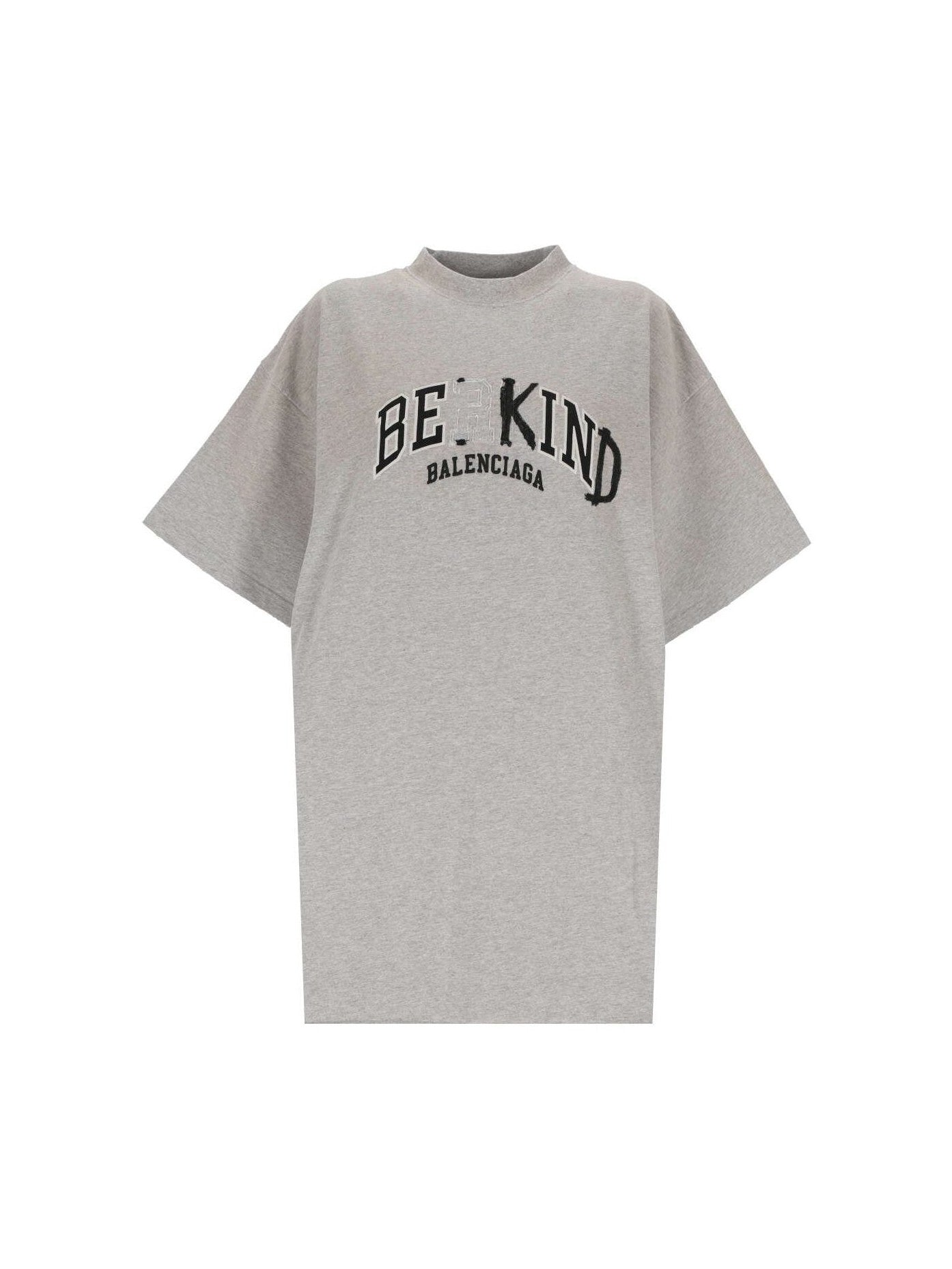 BALENCIAGA BE KIND GREY TEE