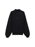 BALENCIAGA BLACK LIONS LAUREL CREWNECK