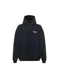 BALENCIAGA BLUE CAMPAIGN LOGO HOODIE BALENCIAGA The Hype Company