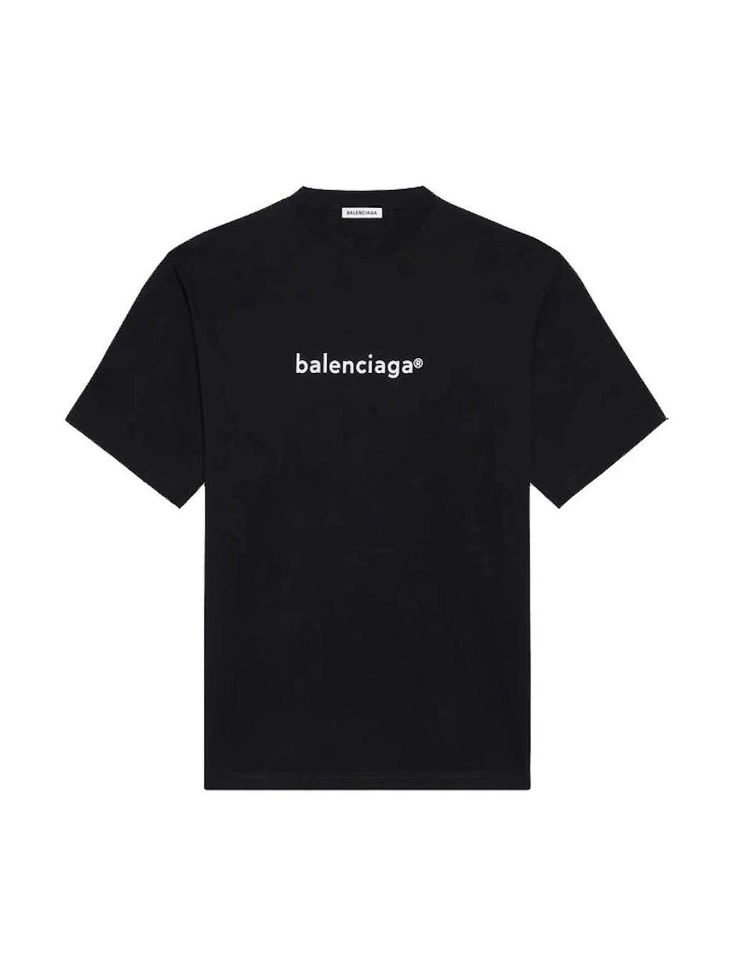 BALENCIAGA COPYRIGHT LARGE FIT T-SHIRT BLACK