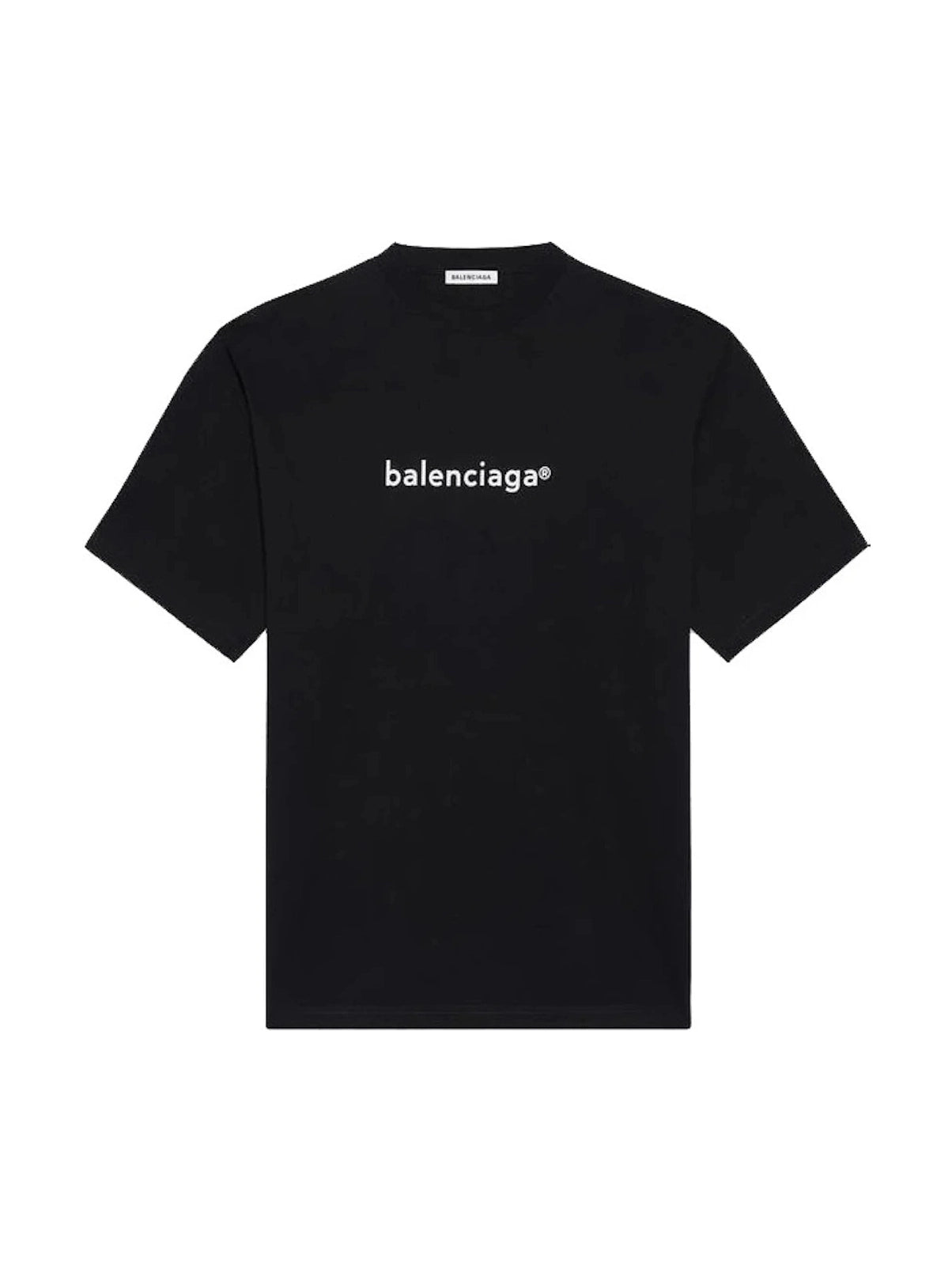 BALENCIAGA COPYRIGHT LARGE FIT T-SHIRT BLACK