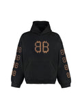 BALENCIAGA CRYPTO HOODIE BLACK
