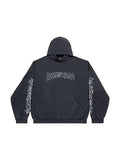 BALENCIAGA DIY METAL HOODIE BLACK