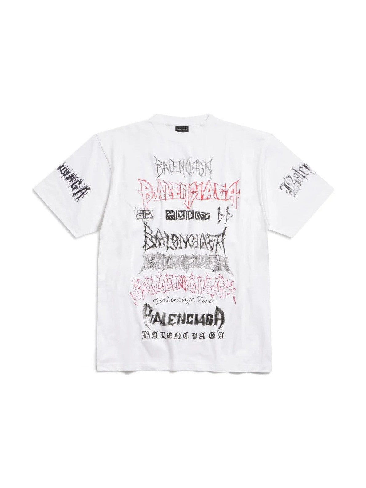 BALENCIAGA DIY METAL WHITE TEE BALENCIAGA The Hype Company
