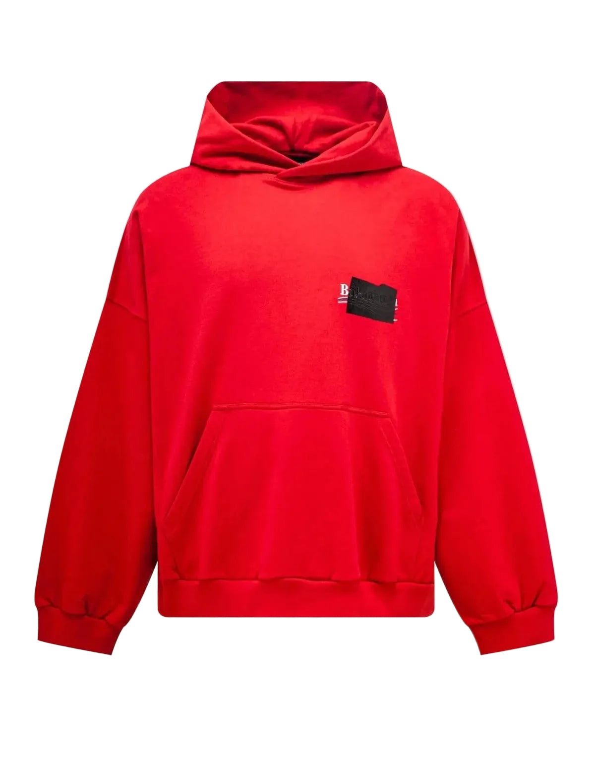 BALENCIAGA GAFFER CAMPAIGN RED HOODIE