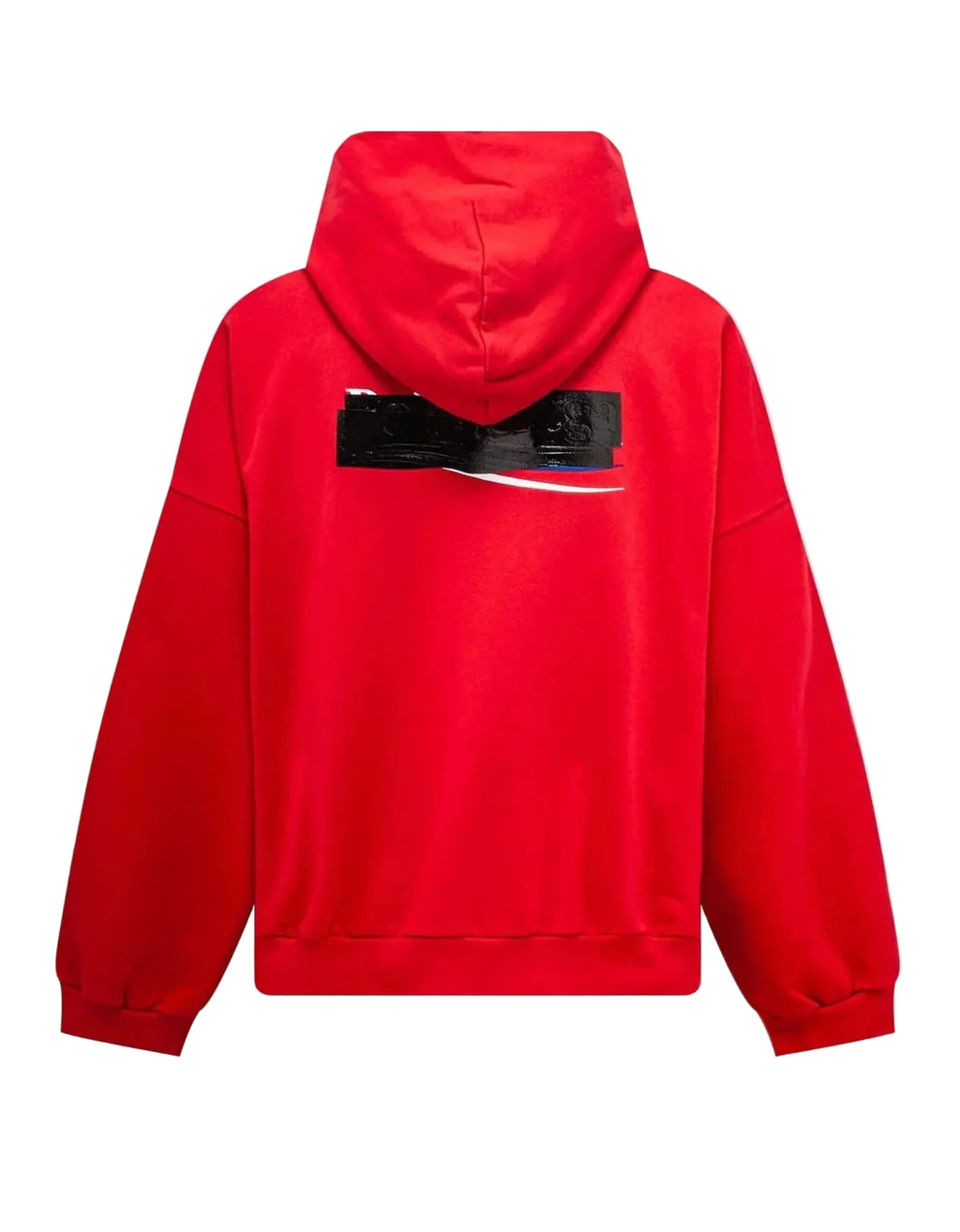 BALENCIAGA GAFFER CAMPAIGN RED HOODIE