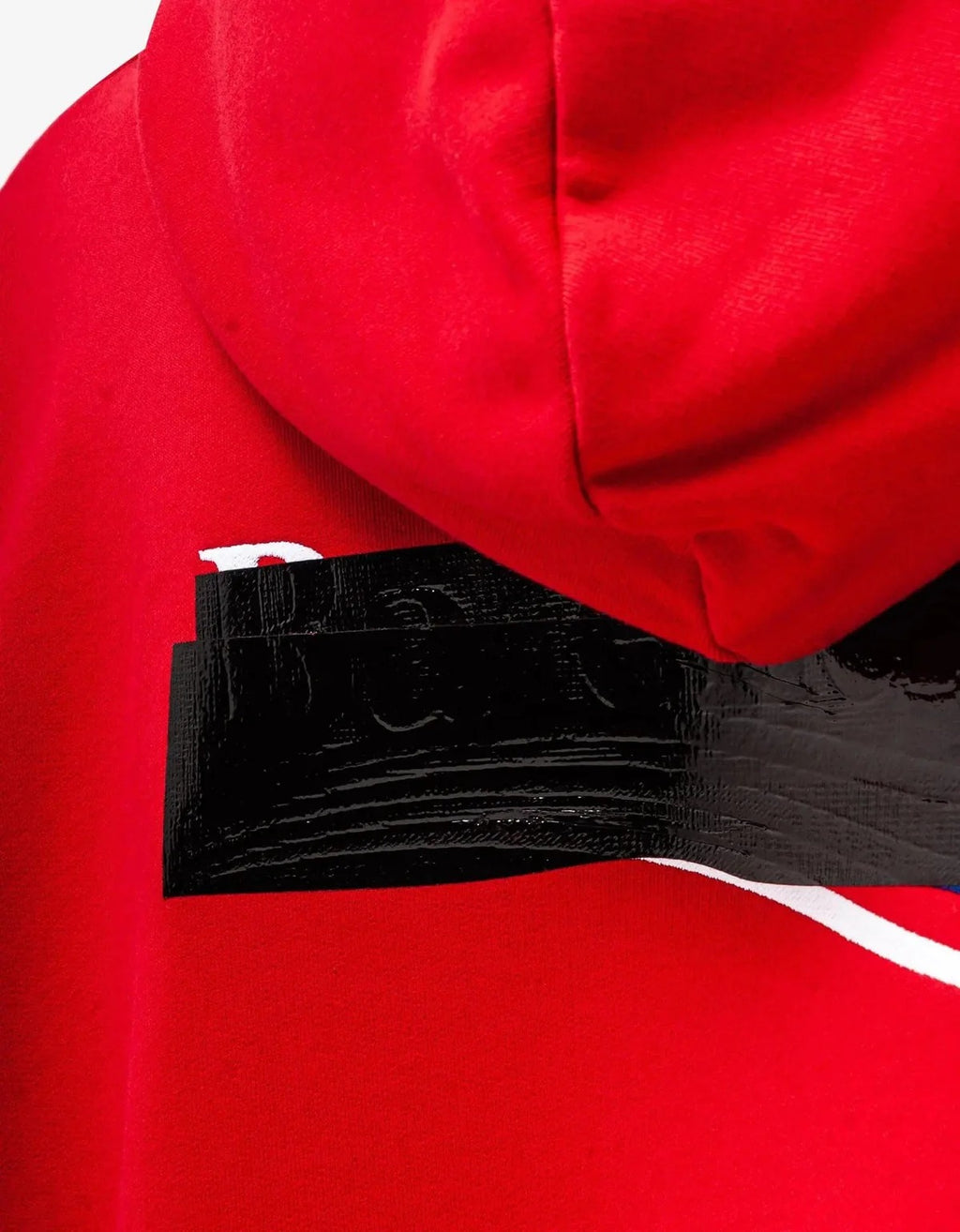 BALENCIAGA GAFFER CAMPAIGN RED HOODIE