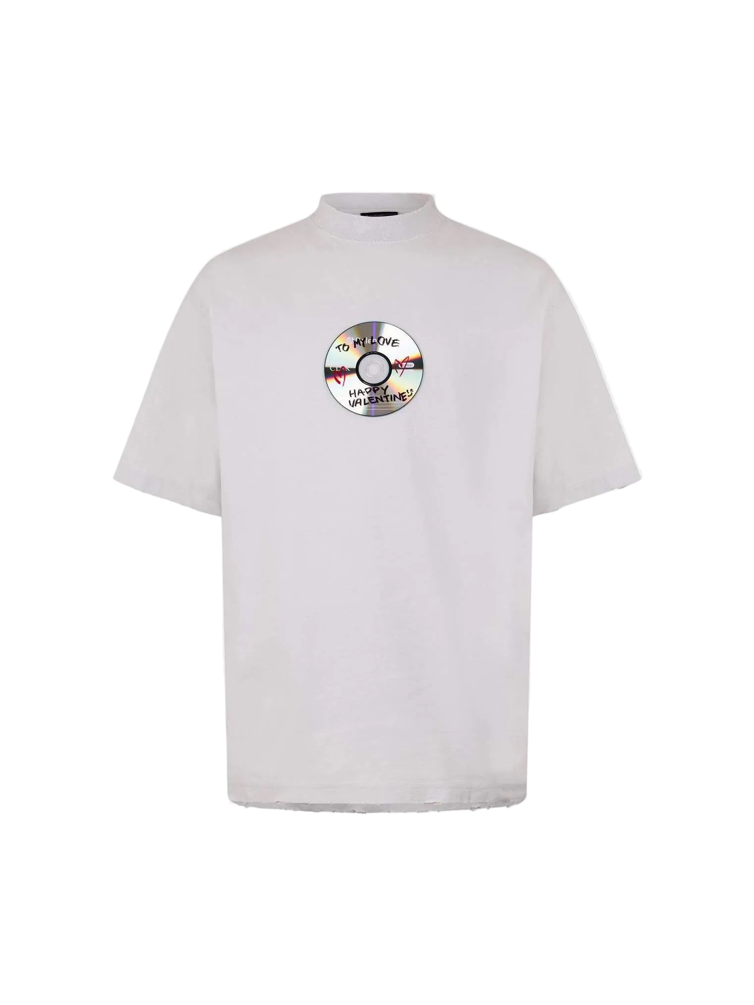 BALENCIAGA HAPPY VALENTINES DAY T-SHIRT WHITE