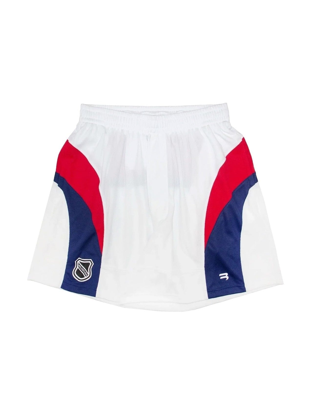 BALENCIAGA HOCKEY MESH SHORT WHITE