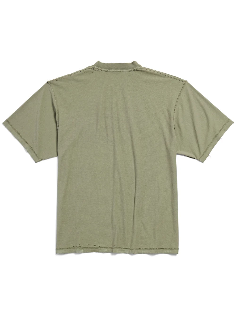 BALENCIAGA INSIDE OUT MILITARY GREEN T-SHIRT