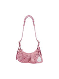 BALENCIAGA LE CAGOLE GLITTER PINK BAG BALENCIAGA The Hype Company