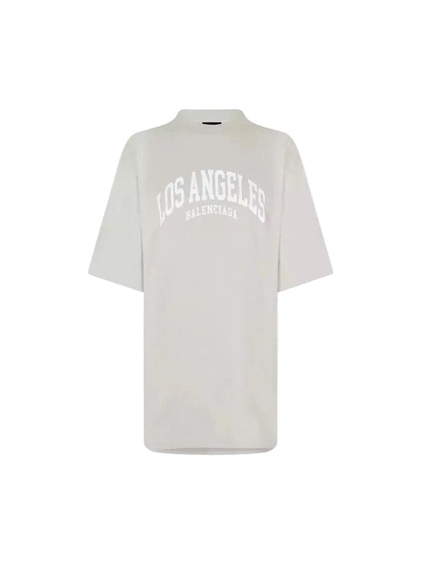 BALENCIAGA LOS ANGELES T-SHIRT CREAM
