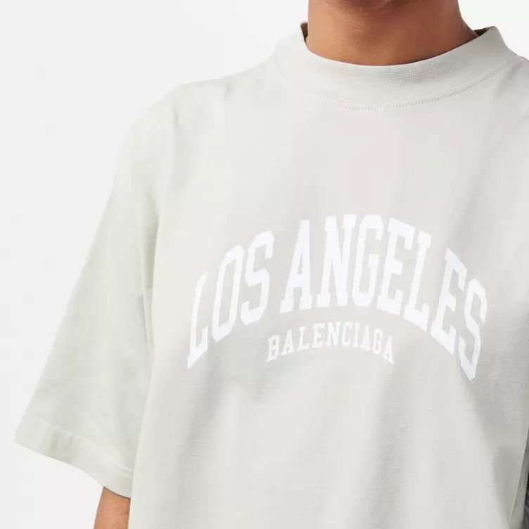 BALENCIAGA LOS ANGELES T-SHIRT CREAM