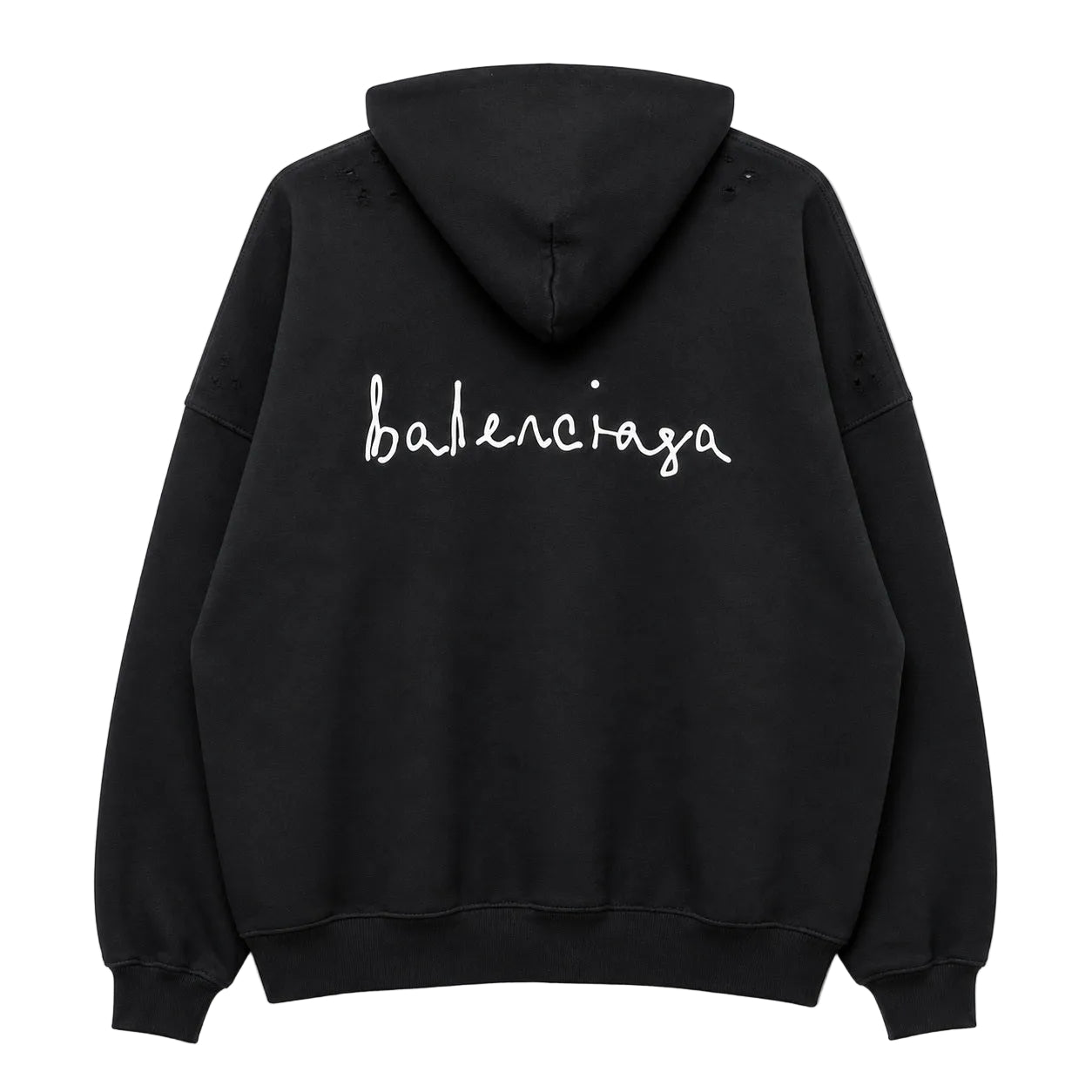 BALENCIAGA LOVELY HEART BLACK HOODIE