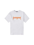 BALENCIAGA METAL OVERSIZE T-SHIRT GREY