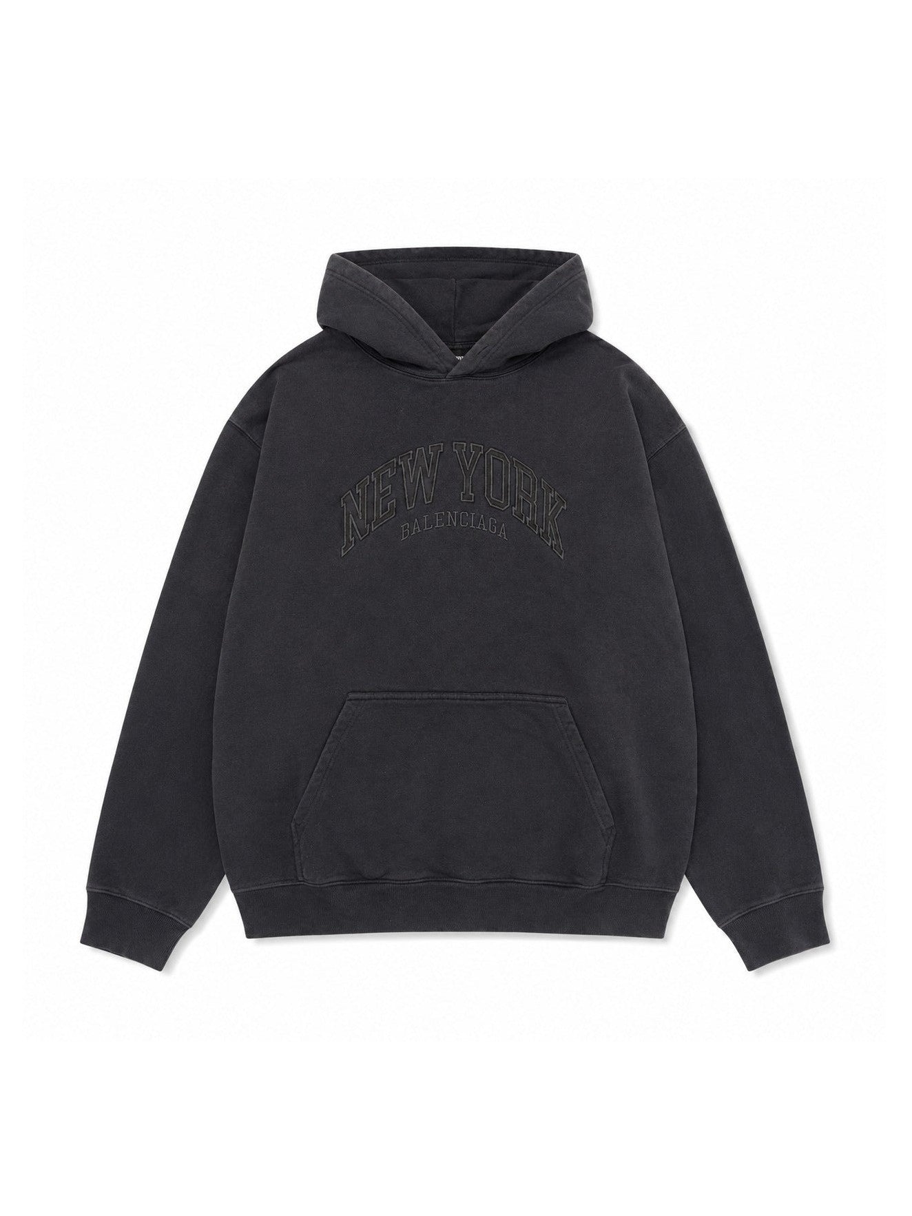 BALENCIAGA NEW YORK BLACK HOODIE