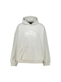 BALENCIAGA PARIS MOON OVERSIZED HOODIE BEIGE
