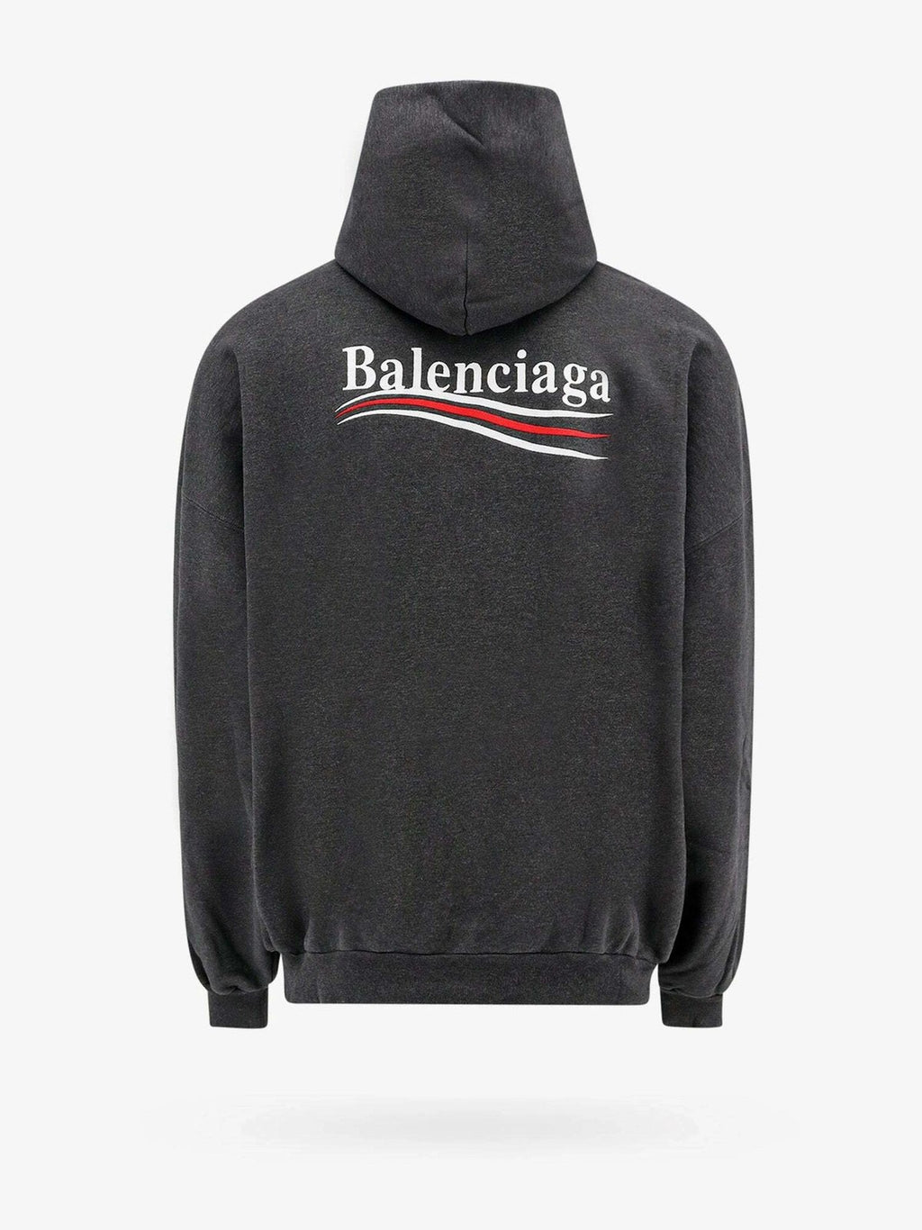 BALENCIAGA POLITICAL CAMPAIGN GREY HOODIE