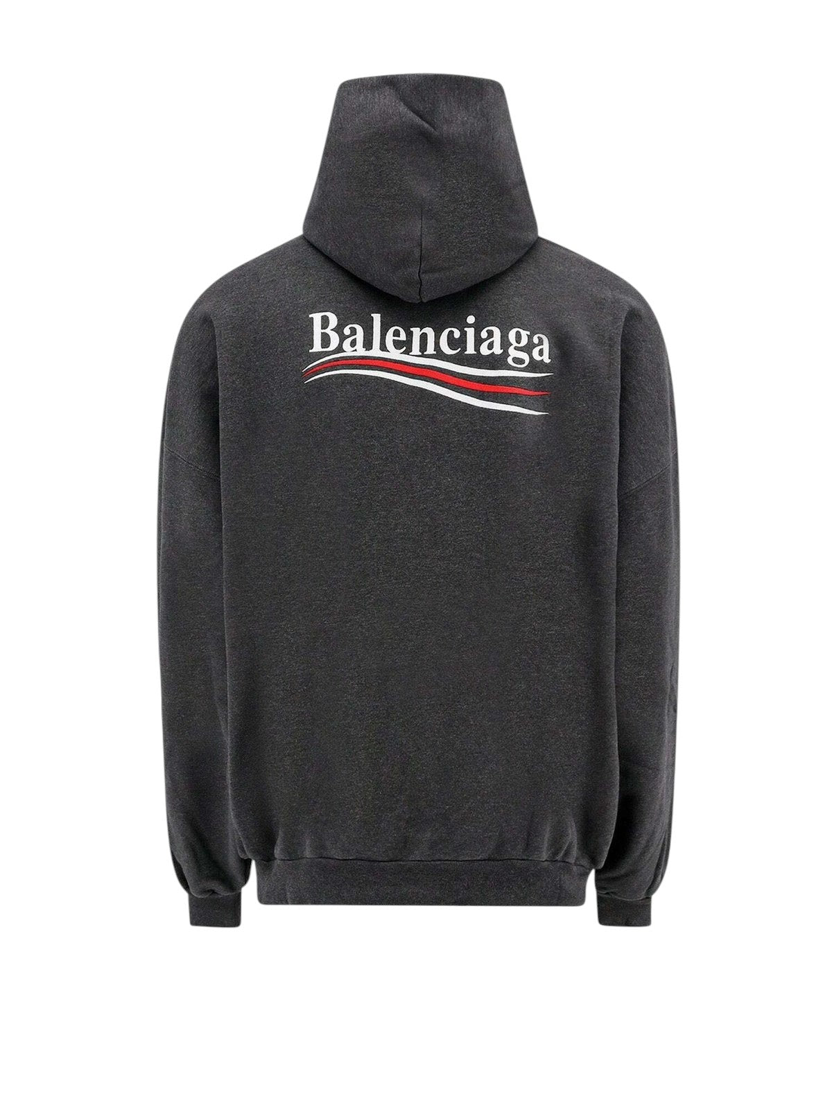 BALENCIAGA POLITICAL CAMPAIGN GREY HOODIE