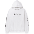 BALENCIAGA PS5 WHITE LOGO HOODIE