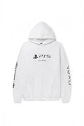BALENCIAGA PS5 WHITE LOGO HOODIE