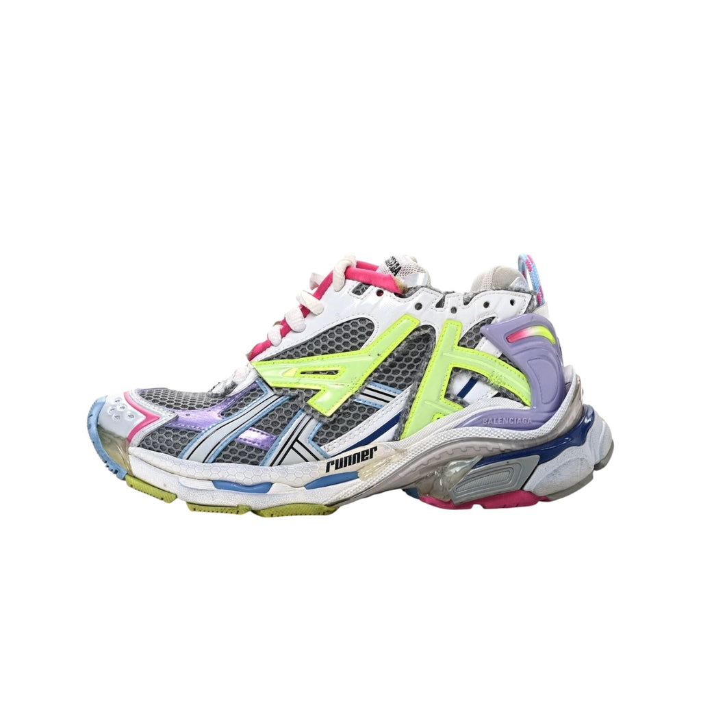 BALENCIAGA RUNNER SNEAKERS GREY PURPLE