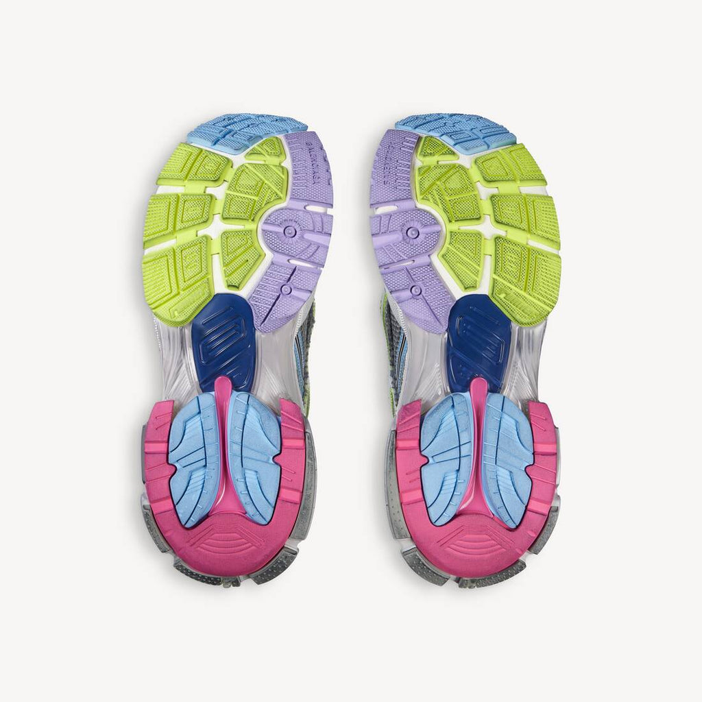 BALENCIAGA RUNNER SNEAKERS GREY PURPLE