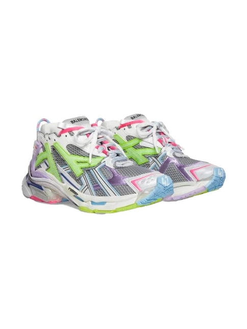 BALENCIAGA RUNNER SNEAKERS GREY PURPLE BALENCIAGA The Hype Company
