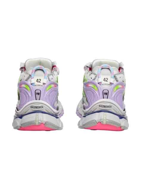 BALENCIAGA RUNNER SNEAKERS GREY PURPLE BALENCIAGA The Hype Company