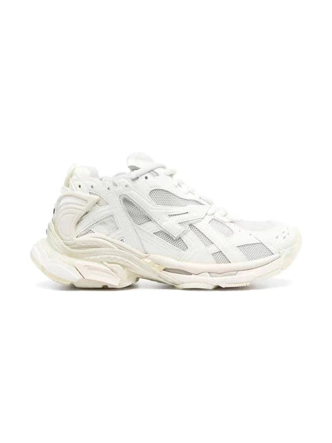 BALENCIAGA RUNNERS ALL WHITE SNEAKERS BALENCIAGA The Hype Company