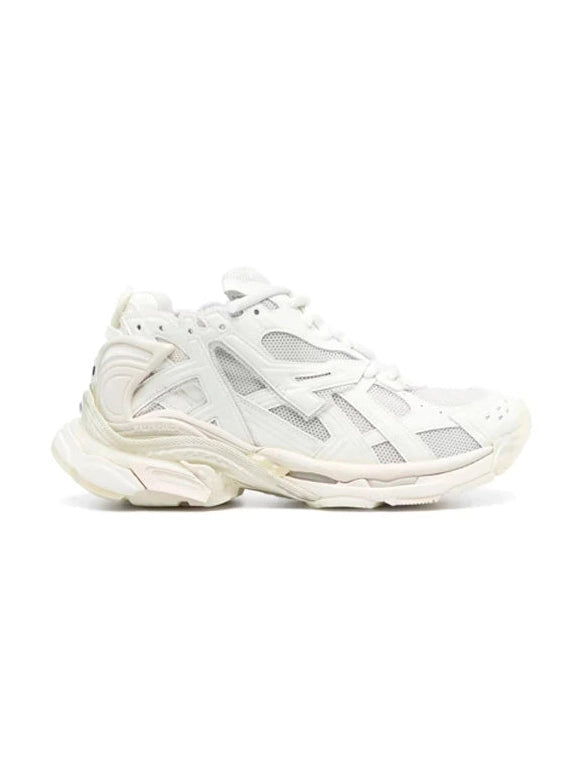 BALENCIAGA RUNNERS ALL WHITE SNEAKERS BALENCIAGA The Hype Company