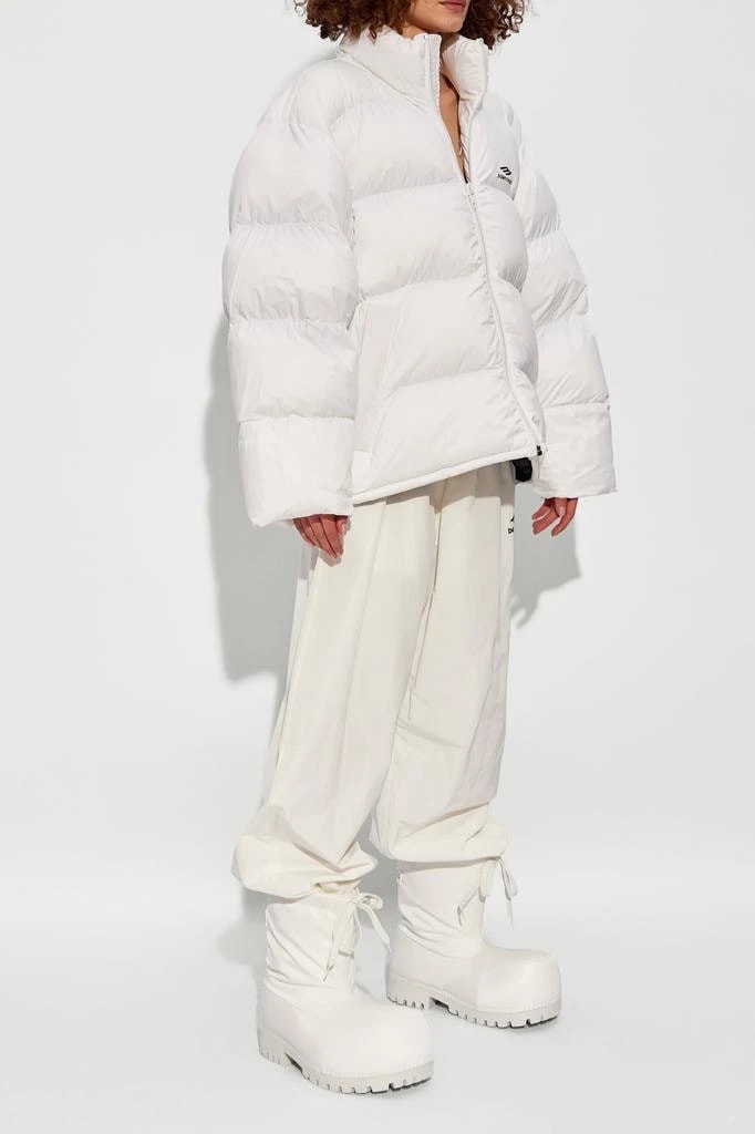 BALENCIAGA SKIWEAR DOWN OVERSIZE JACKET WHITE