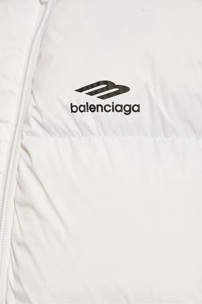BALENCIAGA SKIWEAR DOWN OVERSIZE JACKET WHITE