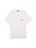 BALENCIAGA STRIKE 1917 OVERSIZED TEE WHITE BALENCIAGA The Hype Company