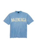 BALENCIAGA TAPE T SHIRT LIGHT BLUE BALENCIAGA The Hype Company