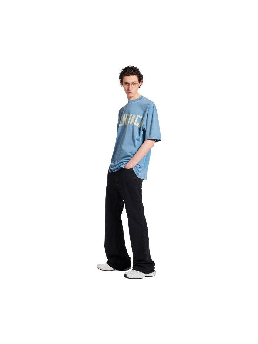 BALENCIAGA TAPE T SHIRT LIGHT BLUE BALENCIAGA The Hype Company