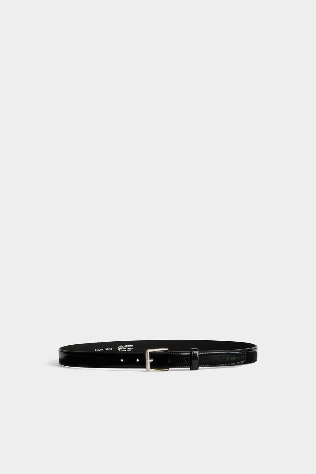 DSQUARED2 D2 CLASSIC BUCKLE BELT BLACK — vista 2