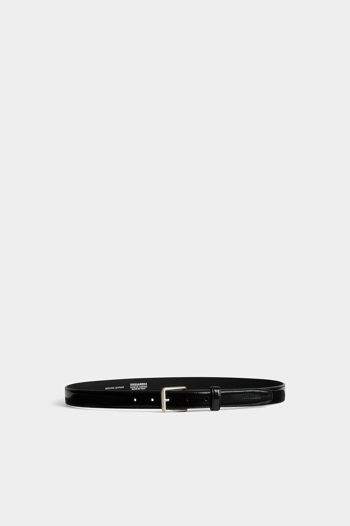 DSQUARED2 D2 CLASSIC BUCKLE BELT BLACK — vista 2