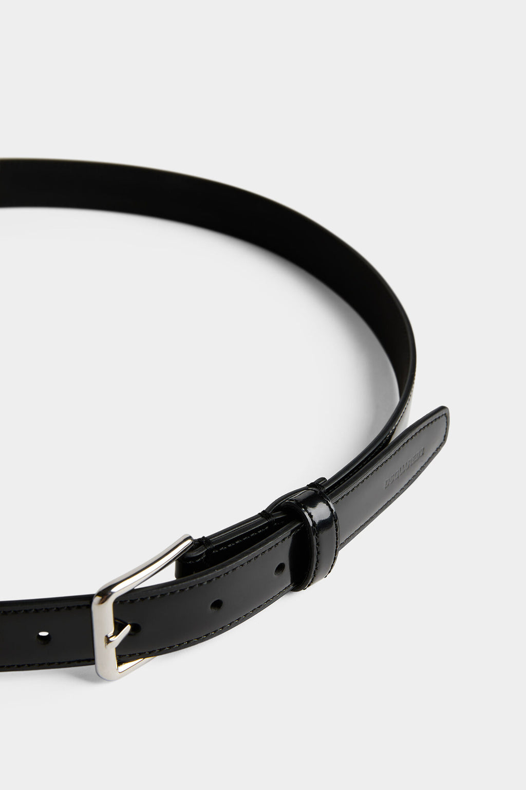 DSQUARED2 D2 CLASSIC BUCKLE BELT BLACK — vista 3